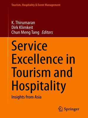cover image of Service Excellence in Tourism and Hospitality